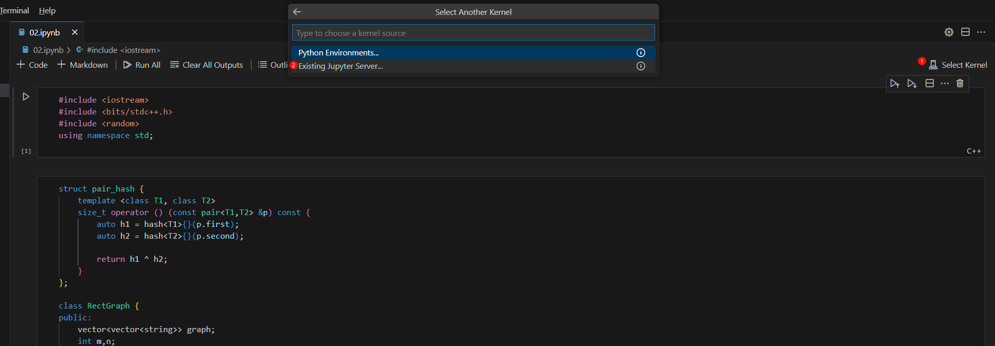 选择Existing Jupyter Server